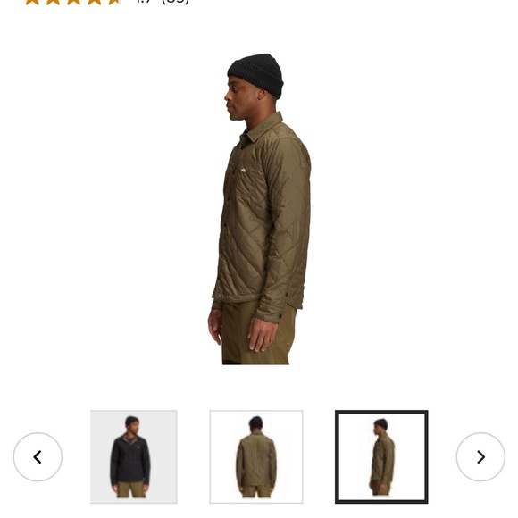 North Face - Fort Point Insulated Flannel Jacket - Picture 6 of 7